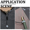 60Pcs 2 Style Silicone Pendant SIL-GF0001-42C-5