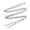 Tarnish Resistant 304 Stainless Steel Link Chains CHS-S006-JN949-1-3