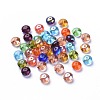 Electroplate Czech Glass Beads LAMP-D180-02-2