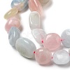 Natural Morganite Beads Strands G-O186-B-03-3