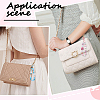 40Pcs 10 Colors Zinc Alloy Baking Paint Swivel Clasps FIND-SP0004-88-6