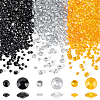 4200Pcs 6 Styles Pointed Back Acrylic Rhinestone Cabochons TACR-GA0001-06-1