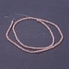 Transparent Glass Beads Strands GLAA-R135-2mm-12-3