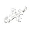 Russian Orthodox Cross 304 Stainless Steel Pendants STAS-D202-01P-2