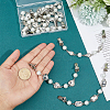 8Pcs 4 Styles Alloy Cardigan Clips HJEW-PH02390-3