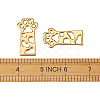 Open Back Bezel Pendants X-PALLOY-TAC0010-08KCG-7