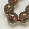 Natural Smoky Quartz Beads Strands G-C175-4mm-1-2
