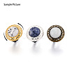Adjustable Alloy & Iron Bezel Cup Ring Base with Rotatable Tray MAK-T012-05AB-5