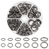 6 Styles Zinc Alloy Linking Rings FIND-PH0010-24-1