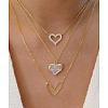 Alloy Pendant Layered Chain Necklaces for Women WGC39CD-05-1