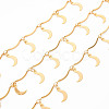 Handmade Brass Scalloped Bar Chains CHC-S012-098-1