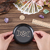 430 Stainless Steel Wiccan Altar Plate AJEW-WH20070-290A-01-3