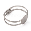 Brass Bangle Making BJEW-K156-01P-2