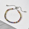 304 Stainless Steel Pave Cubic Zirconia Tennis Bracelets BJEW-G754-03P-05-1
