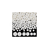 300Pcs 3 Styles Imitation Pearl Acrylic Beads OACR-GA0001-20-8