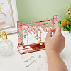 Coat Hanger Removable Acrylic Earring Displays EDIS-WH0041-02A-02-3