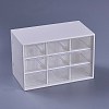 Plastic Cosmetic Storage Display Box AJEW-WH0096-62-1