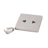 Non-Tarnish 304 Stainless Steel Pendants STAS-K283-05P-2