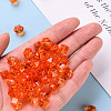 Transparent Acrylic Beads TACR-S154-15B-84-5