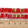 Electroplate Glass Beads Strands EGLA-M031-01A-HR02-4