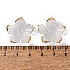 Transparent Acrylic Bead Caps TACR-P011-03D-3