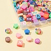 Handmade Polymer Clay Beads CLAY-FS0001-19-2