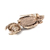 Owl Shape Antique Alloy Rhinestone Lapel Pins JEWB-B038-04AG-2