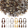 1200Pcs 6 Colors Brass Wire Guardians KK-ME0002-76-1