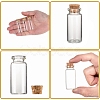 Glass Jar Bead Containers CON-Q004-3