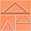 Beechwood Wooden Basket Bottoms Sets DIY-WH0210-14-4