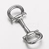 Tarnish Resistant 304 Stainless Steel Clasps STAS-E133-017P-2