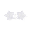 Opaque Acrylic with Glitter Powder Beads SACR-G024-15-1