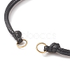 2Pcs Braided Waxed Polyester Cord AJEW-JB01152-02-3