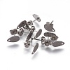 Tarnish Resistant 304 Stainless Steel Stud Earring Findings STAS-O119-12B-P-1