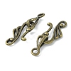 Tibetan Style Hook and Eye Clasps LS-MLF1157Y-NF-3