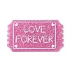Valentine's Day Printed Opaque Acrylic Pendants FIND-D283-11E-1
