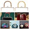 2Pcs 2 Style Wooden Bag Handles FIND-GA0001-46-5