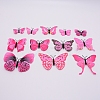 PVC Butterfly Wall Decorations DIY-WH0221-35B-1