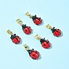 6Pcs Handmade Lampwork Pendants LAMP-FS0001-57B-7