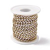 PVD Vacuum Plating 304 Stainless Steel Cobs Chains CHS-C004-01A-G-3