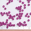 Baking Paint Glass Seed Beads SEED-S003-K21-4