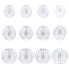 12Pcs 3 Style Mini Empty Clear Glass Globe FIND-NB0003-61-1