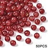Glass Imitation Jade Beads GLAA-YWC0007-01I-01-1