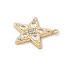 304 Stainless Steel Rhinestone Pendants STAS-Z122-51G-01-2