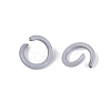 Spray Painted Iron Open Jump Rings IFIN-T017-04C-17-2