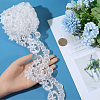 3 Yards Polyester Lace Ribbons SRIB-GF0001-59-3