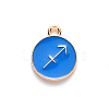 Alloy Enamel Pendants ENAM-S124-01A-02F-2