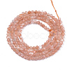 Natural Sunstone Beads Strands G-N328-002A-2