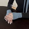 925 Sterling Silver Open Cuff Ring for Woman RJEW-M164-01-3