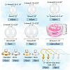 DIY Glass Ball Dangle Earring Making Kit DIY-PH0021-53-2